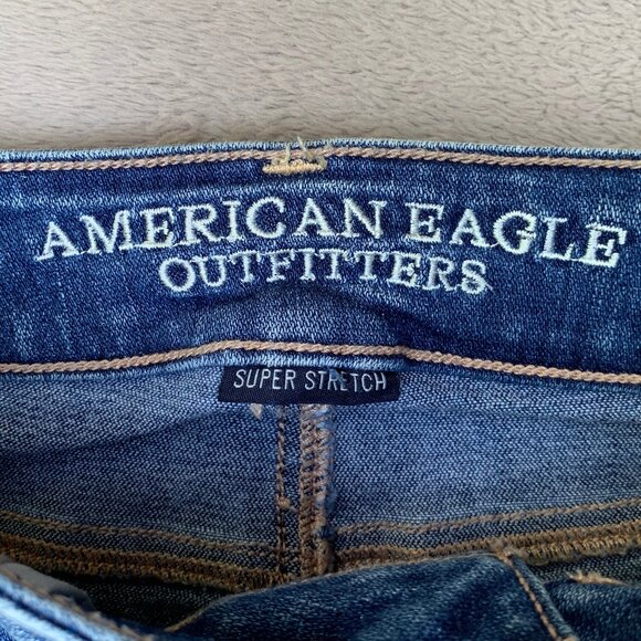 American Eagle Outfitters Super Stretch Hi-Rise Jeggings Sz2 - Picture 13 of 15